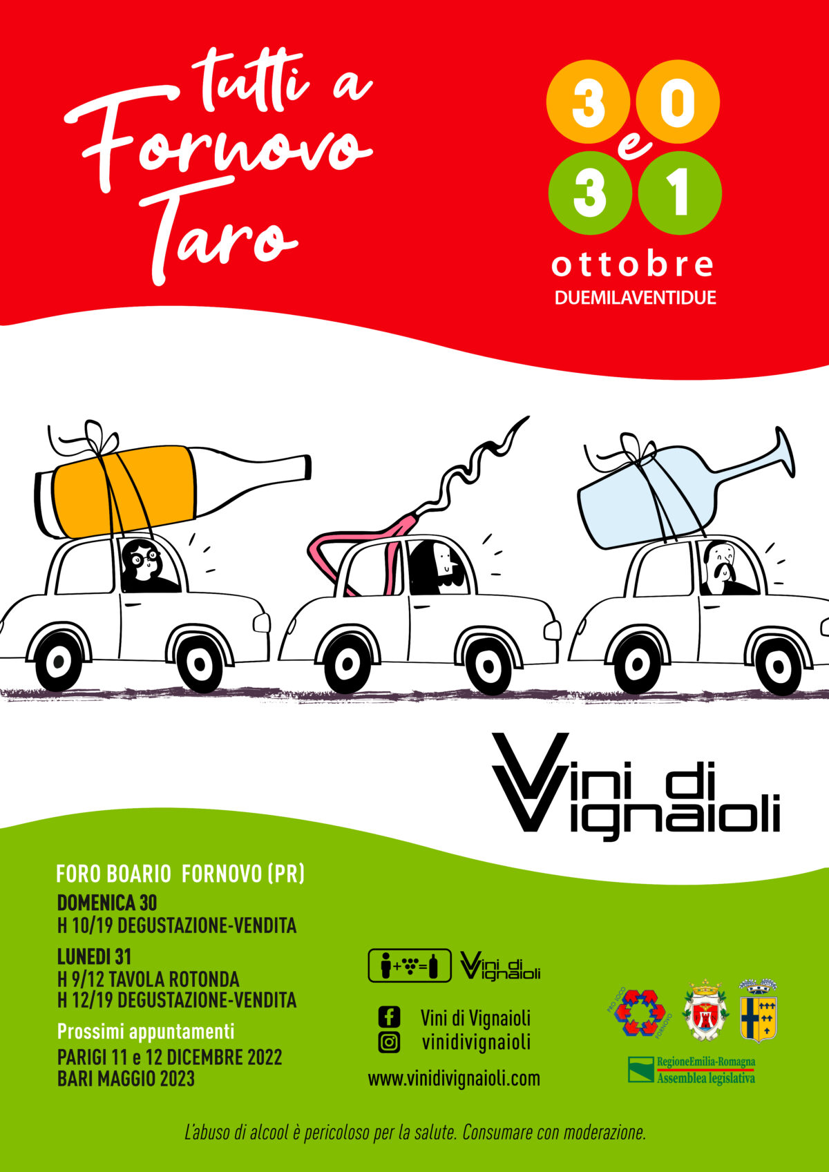 Vini di Vignaioli 30 ottobre- 31 Ottobre 2022